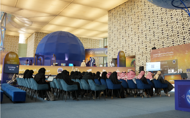 فعاليات STEM العلمية بالشراكة بين المعهد الوطني للتطوير المهني التعليمي ووزارة التعليم وواحة الملك سلمان للعلوم