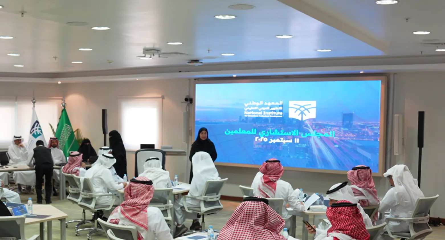 استقبال أعضاء المجلس الاستشاري للمعلمين